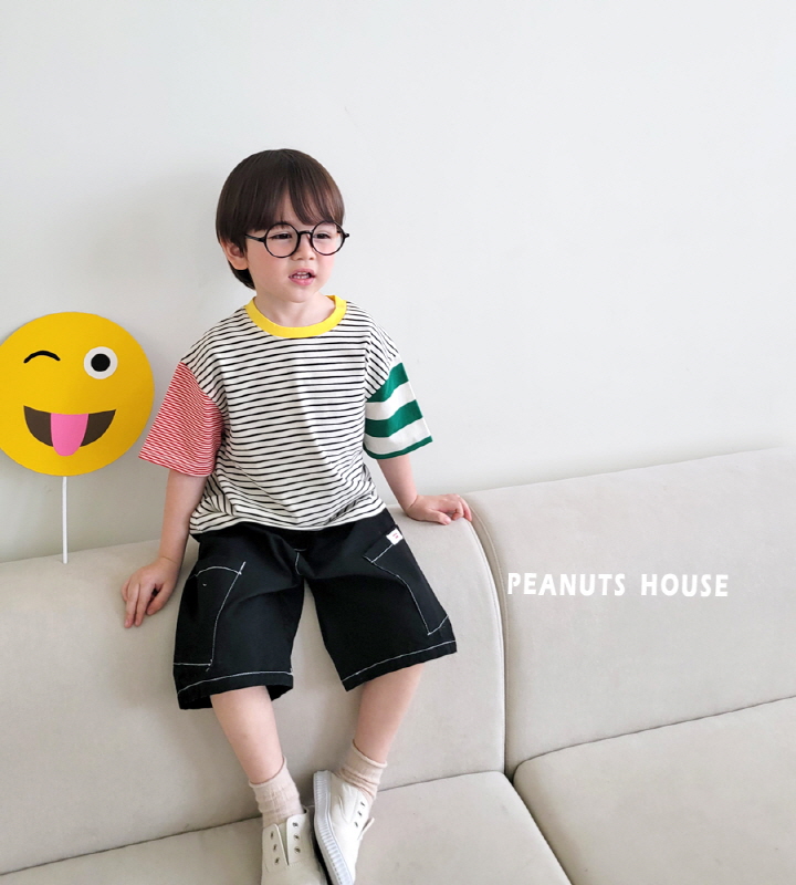 Peanuts - Korean Children Fashion - #designkidswear - Mixing Stripe Tee - 3