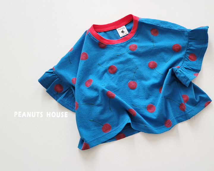Peanuts - Korean Children Fashion - #designkidswear - Cherry Tee - 7