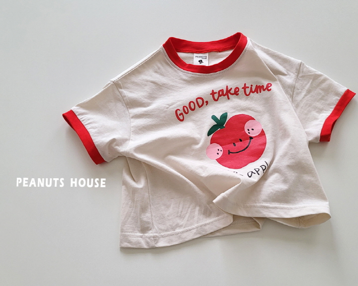 Peanuts - Korean Children Fashion - #discoveringself - Apple Tee - 5