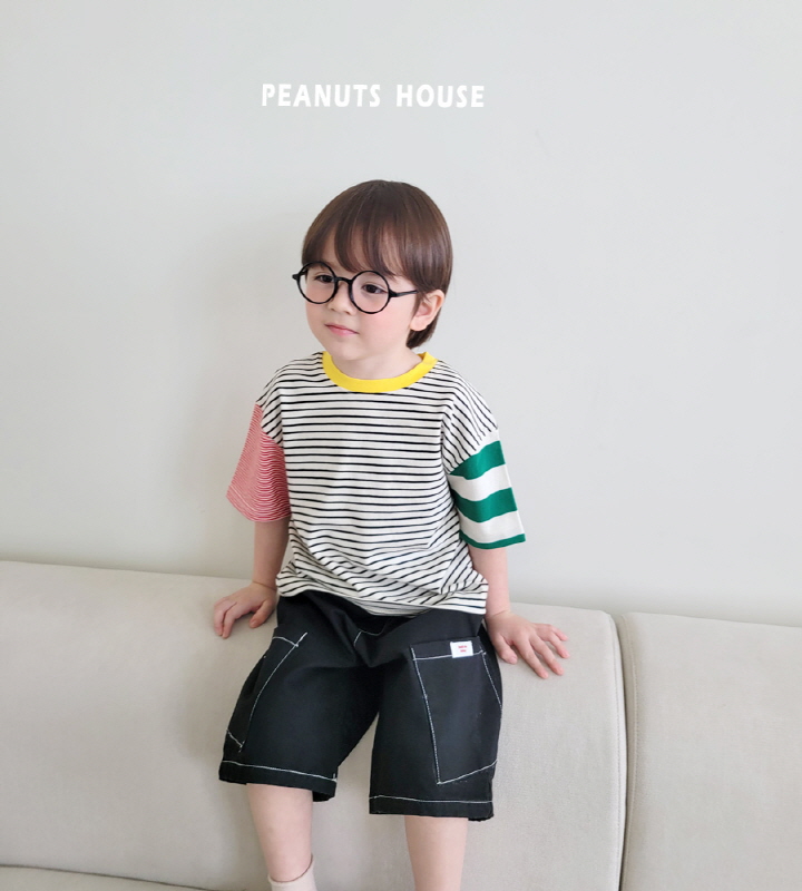 Peanuts - Korean Children Fashion - #designkidswear - Mixing Stripe Tee - 4