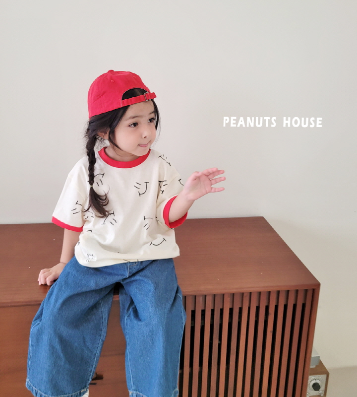 Peanuts - Korean Children Fashion - #discoveringself - Mini Smile Tee - 10