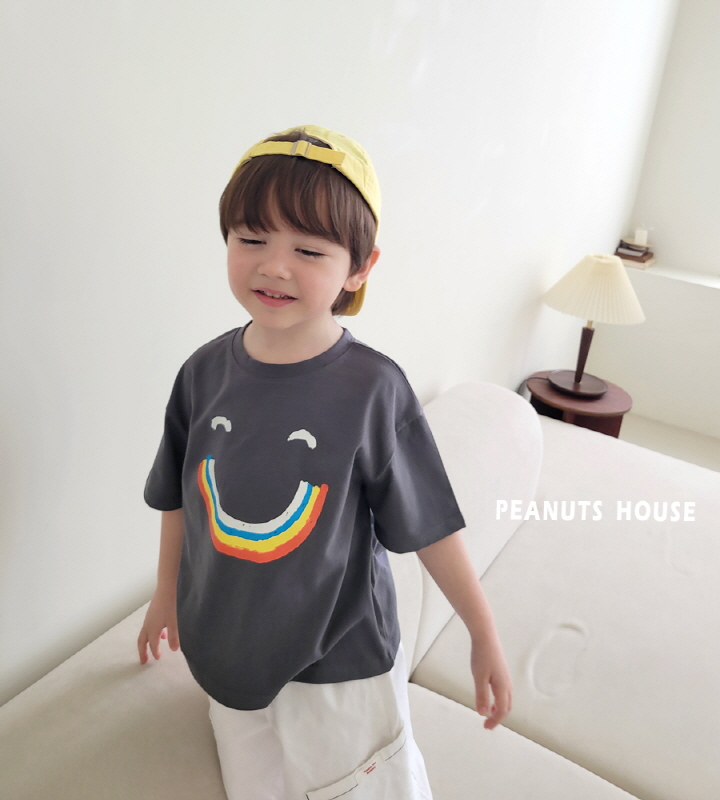 Peanuts - Korean Children Fashion - #fashionkids - Rainbow Smile Tee - 10