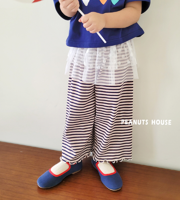 Peanuts - Korean Children Fashion - #kidsshorts - Dot Mesh Skirt - 11