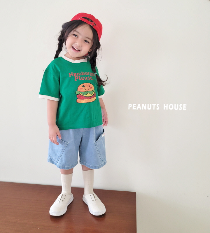 Peanuts - Korean Children Fashion - #kidsshorts - Bread Jeans - 5