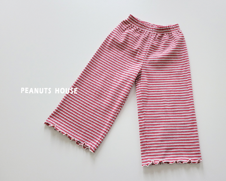 Peanuts - Korean Children Fashion - #kidsstore - Rib Stripe Pants
