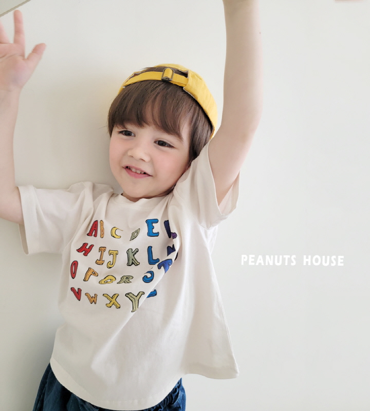 Peanuts - Korean Children Fashion - #kidsstore - Alphabet Tee - 11