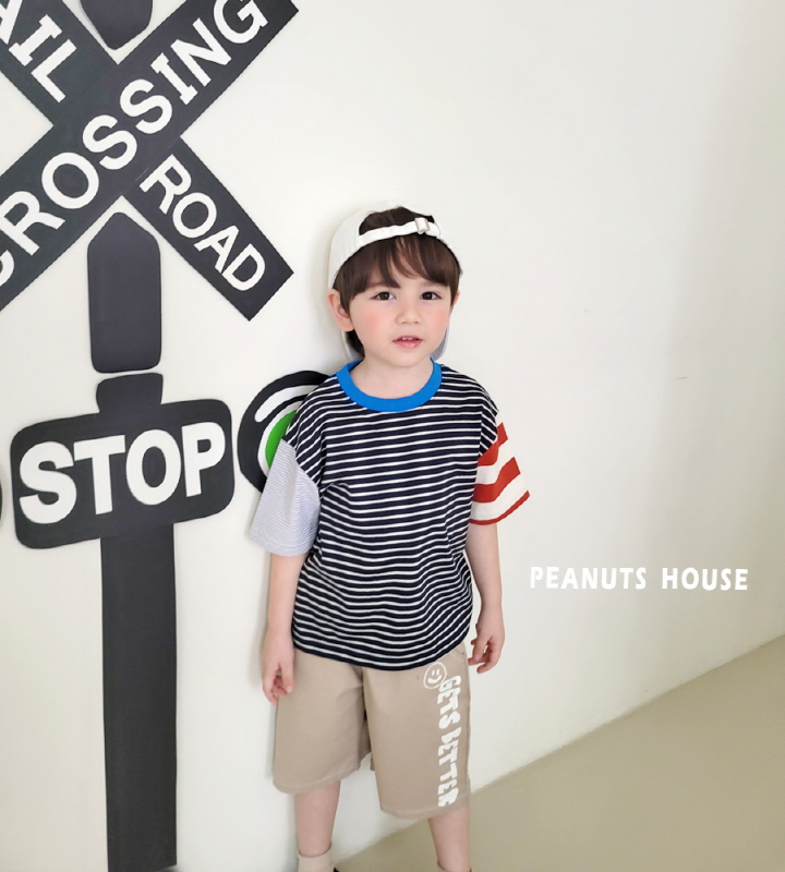 Peanuts - Korean Children Fashion - #kidsstore - Mixing Stripe Tee - 7