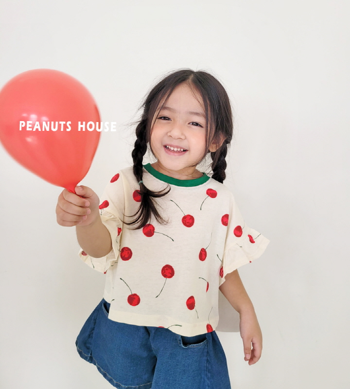 Peanuts - Korean Children Fashion - #kidsstore - Cherry Tee - 11