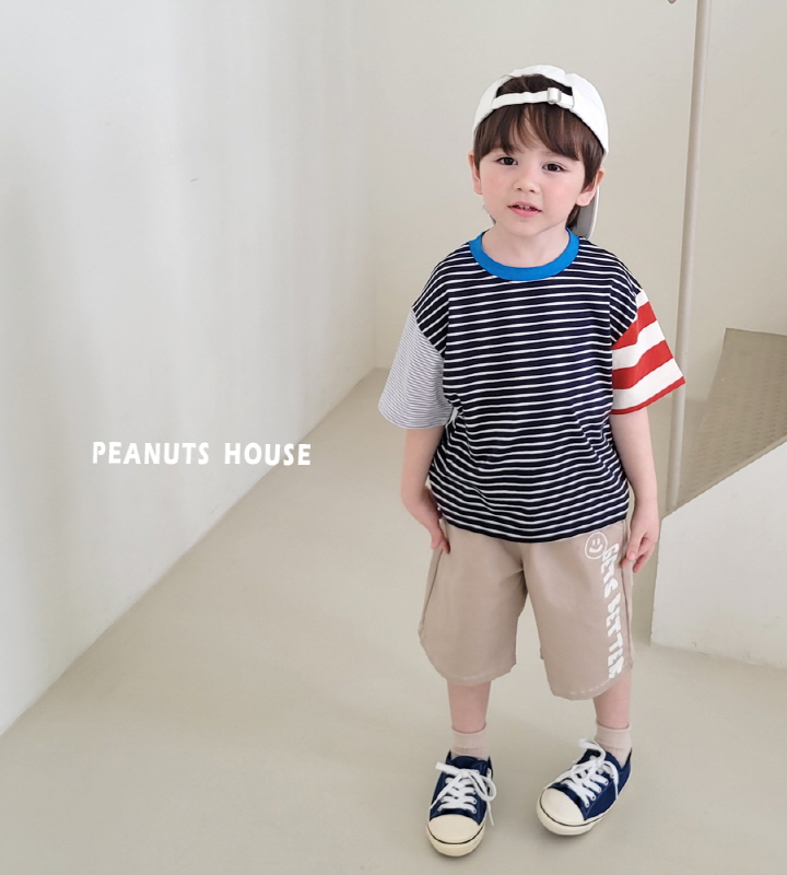 Peanuts - Korean Children Fashion - #kidzfashiontrend - Mixing Stripe Tee - 8
