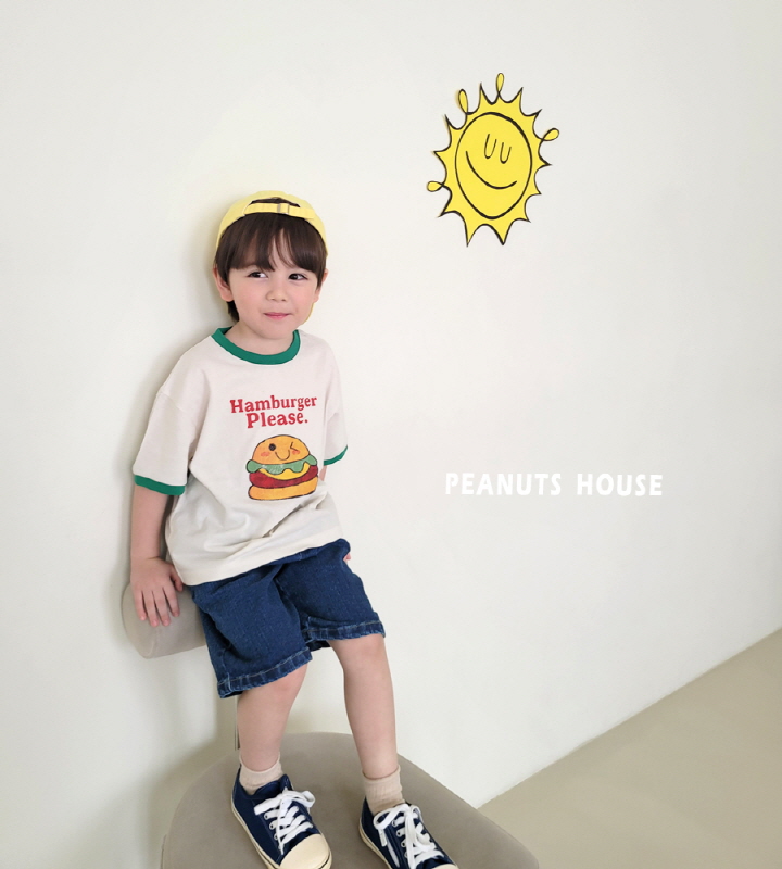 Peanuts - Korean Children Fashion - #littlefashionista - Burger Tee - 5
