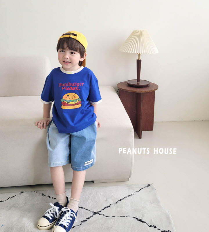 Peanuts - Korean Children Fashion - #minifashionista - Half Half Jeans - 9