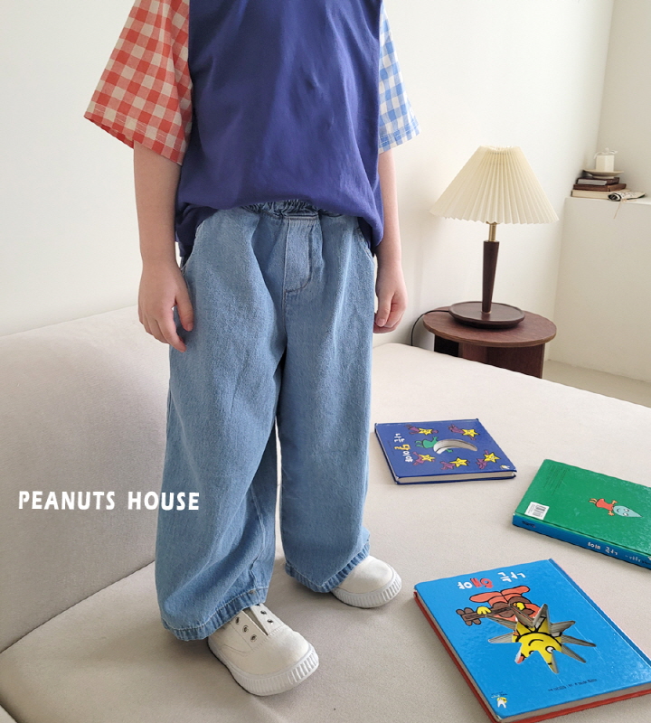 Peanuts - Korean Children Fashion - #minifashionista - Thin Long Jeans - 8