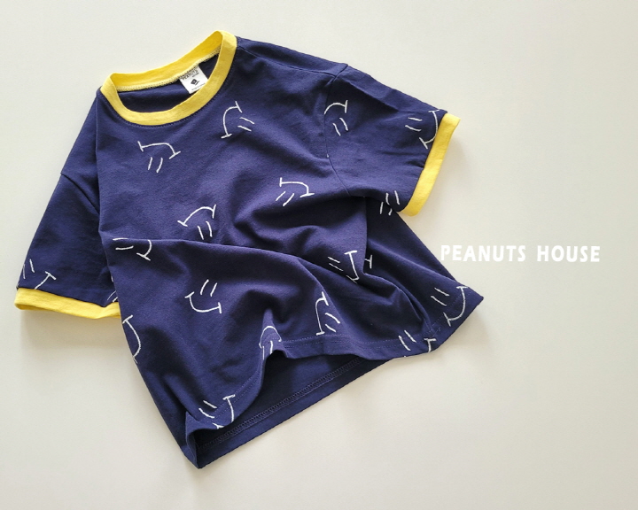 Peanuts - Korean Children Fashion - #magicofchildhood - Mini Smile Tee - 4