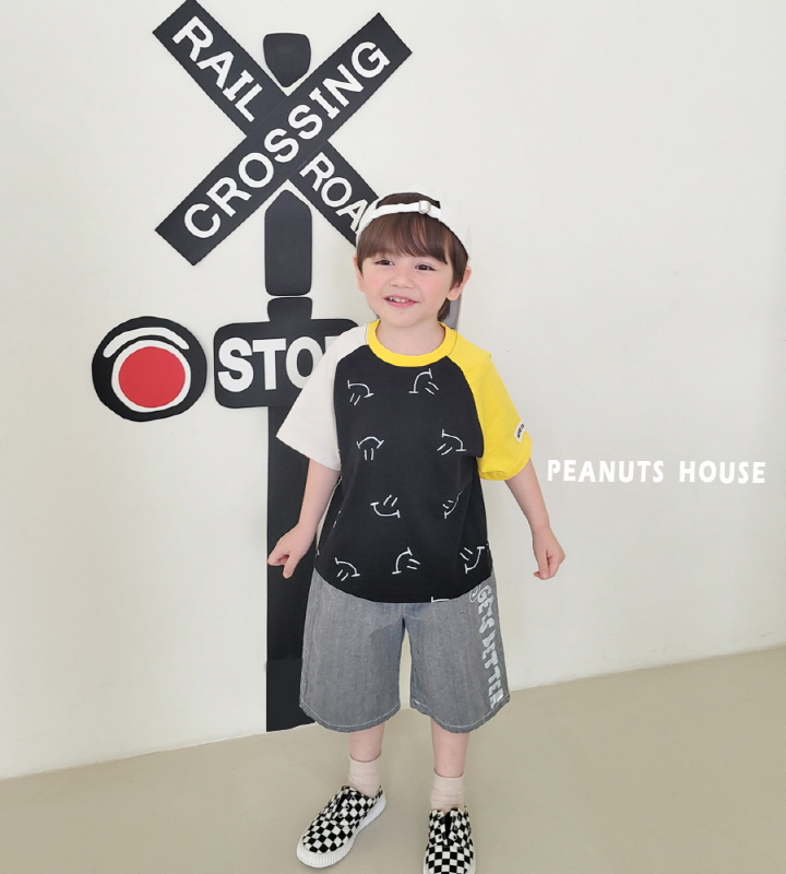 Peanuts - Korean Children Fashion - #minifashionista - Smile Raglan Tee - 3