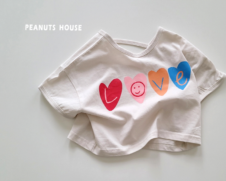 Peanuts - Korean Children Fashion - #prettylittlegirls - Heart Tee - 12