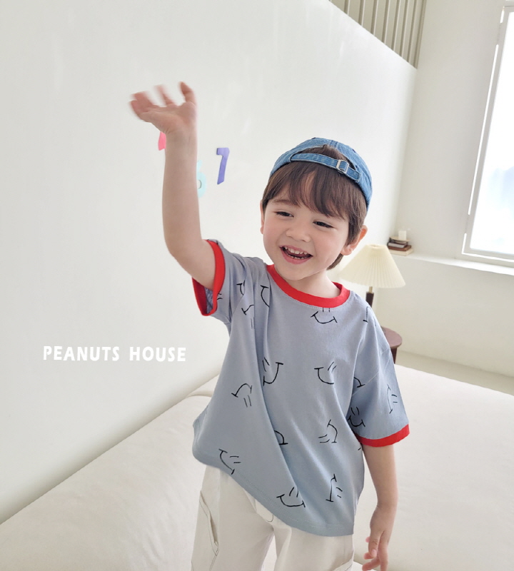 Peanuts - Korean Children Fashion - #prettylittlegirls - Mini Smile Tee - 5