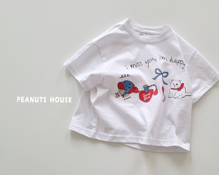 Peanuts - Korean Children Fashion - #stylishchildhood - Happy Tee - 6