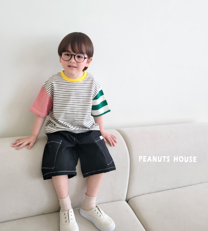 Peanuts - Korean Children Fashion - #toddlerclothing - Cargo Cotton Pants - 10