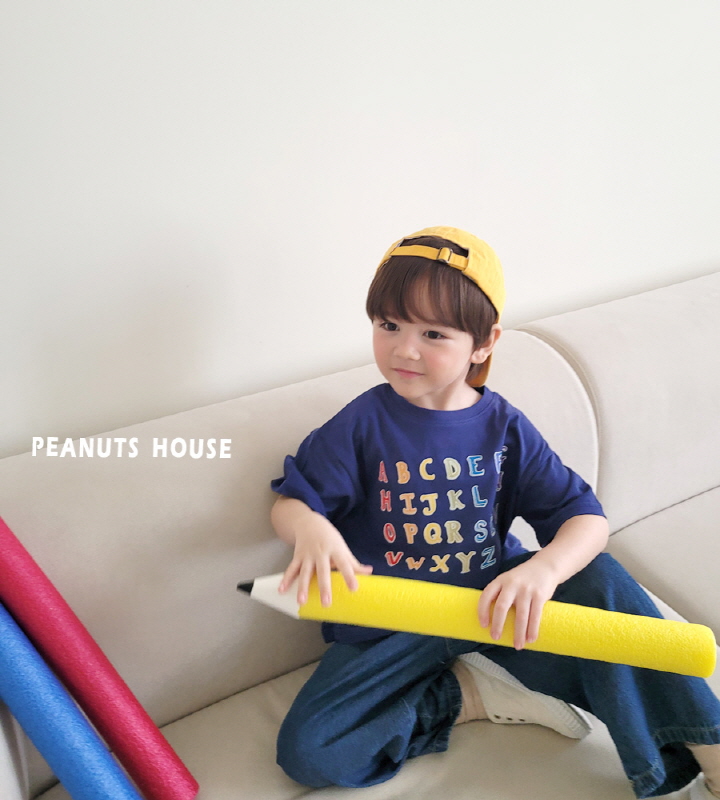 Peanuts - Korean Children Fashion - #toddlerclothing - Alphabet Tee - 3