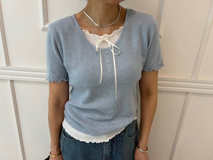 Pearls room - Korean Women Fashion - #momslook - Raglan Knit - 10