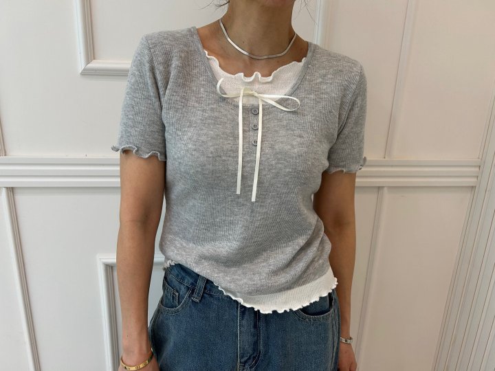 Pearls room - Korean Women Fashion - #womensfashion - Raglan Knit - 4