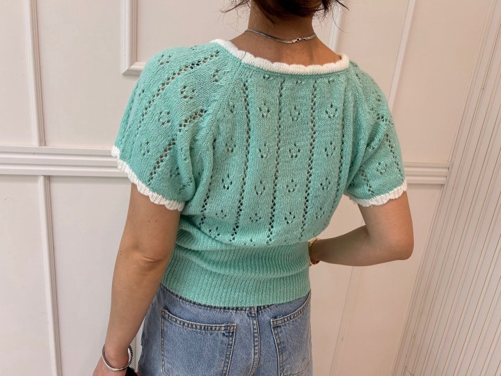Pearls room - Korean Women Fashion - #momslook - Pearl Knit - 10