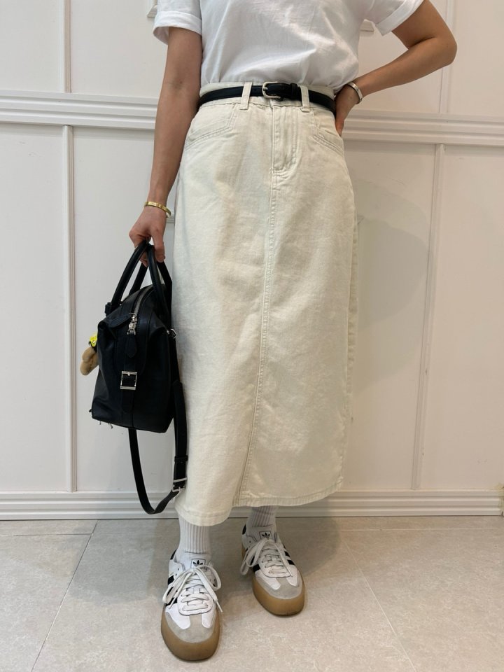 Pearls room - Korean Women Fashion - #momslook - Rain Skirt