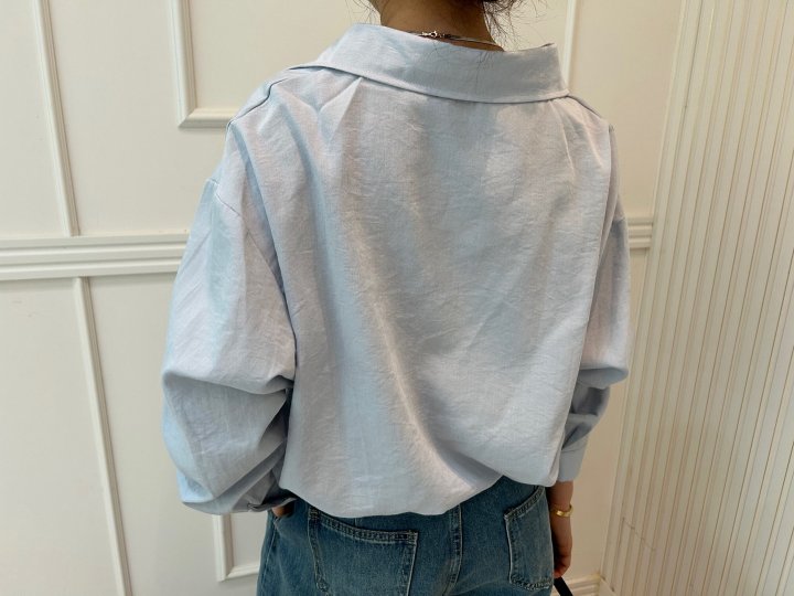 Pearls room - Korean Women Fashion - #momslook - String Shirt - 6