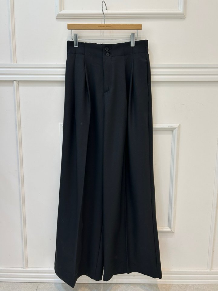 Pearls room - Korean Women Fashion - #momslook - Two Button Pants - 10