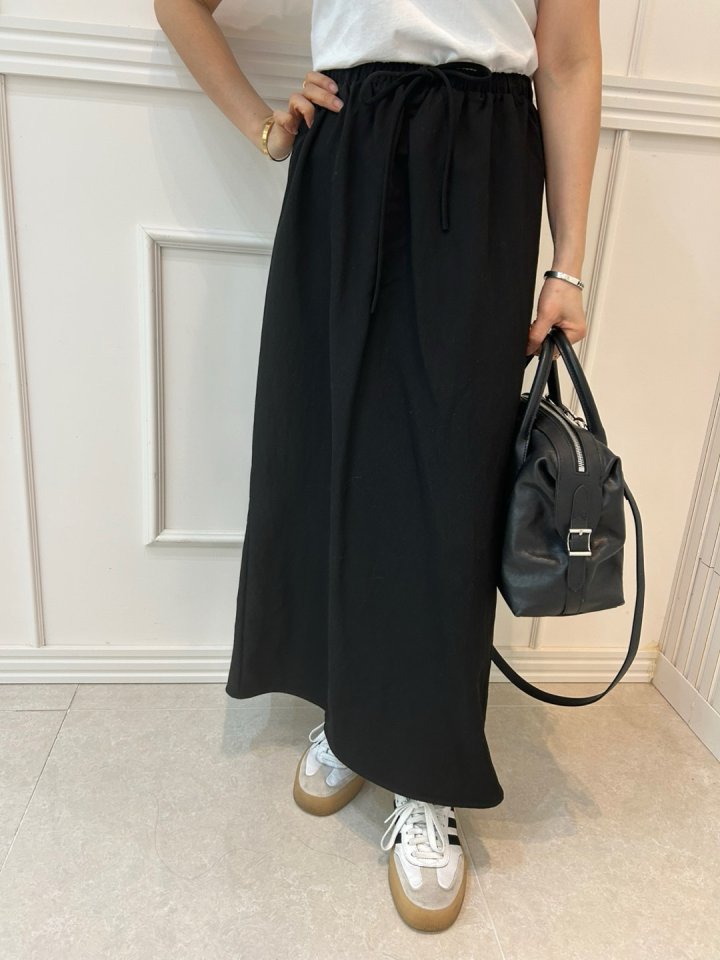 Pearls room - Korean Women Fashion - #momslook - Natural Skirt - 11