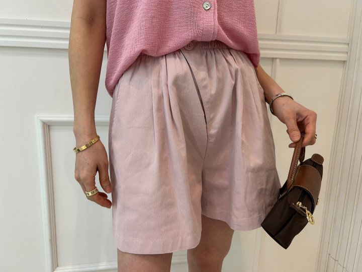 Pearls room - Korean Women Fashion - #momslook - Daily Shorts - 5
