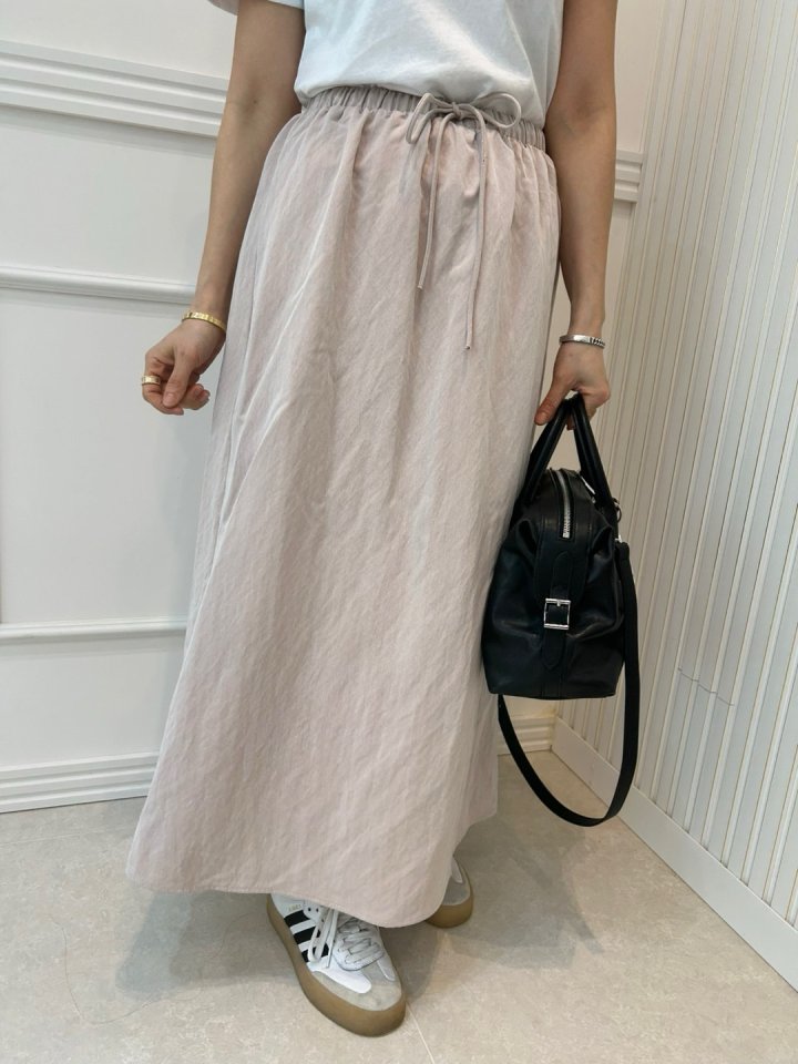 Pearls room - Korean Women Fashion - #shopsmall - Natural Skirt - 8