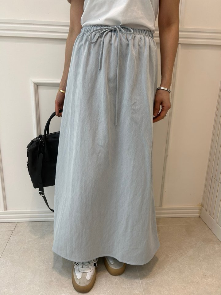 Pearls room - Korean Women Fashion - #vintageinspired - Natural Skirt - 4