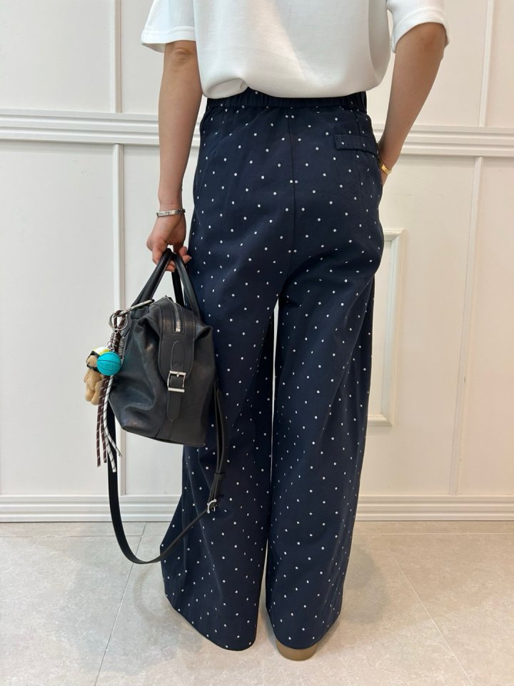 Pearls room - Korean Women Fashion - #womensfashion - Dot Pants - 5