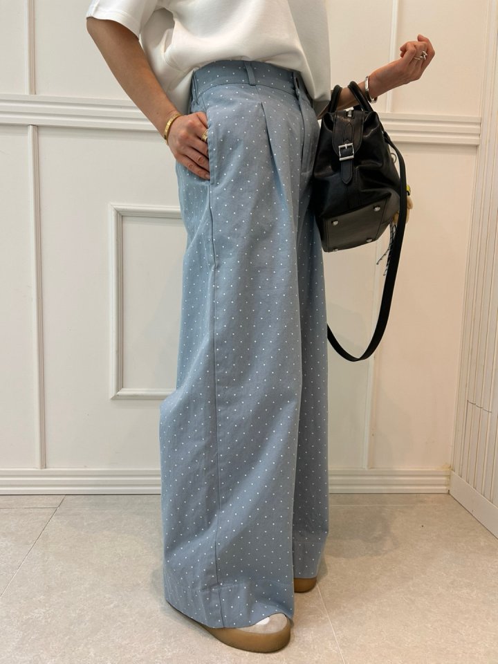 Pearls room - Korean Women Fashion - #womensfashion - Dot Pants - 9