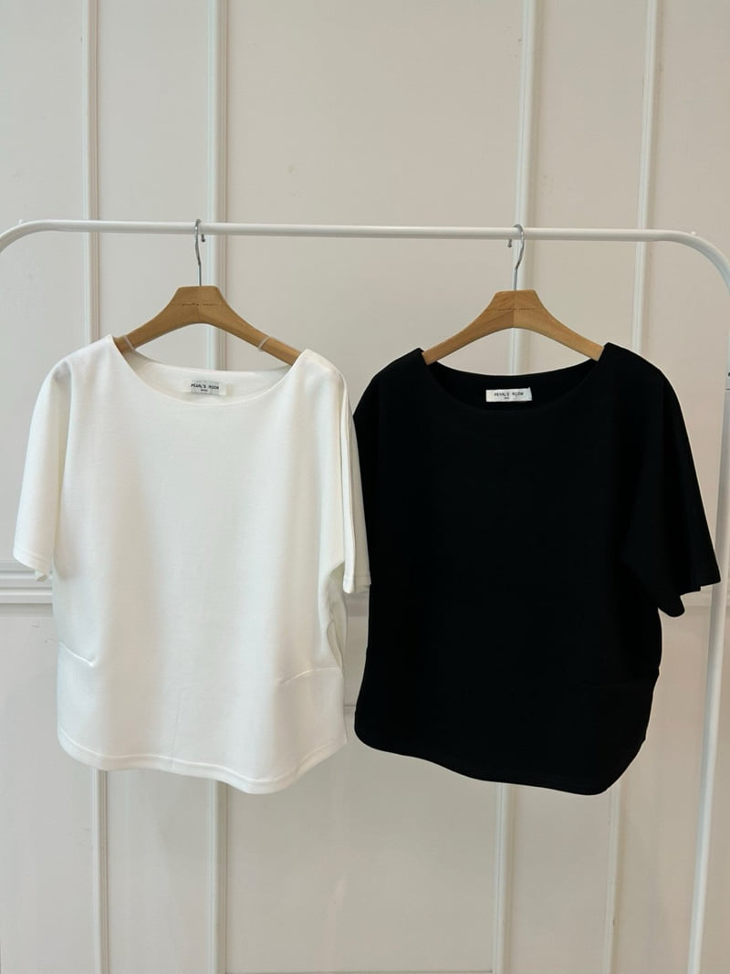 Pearls room - Korean Women Fashion - #womensfashion - Cut Tee - 12