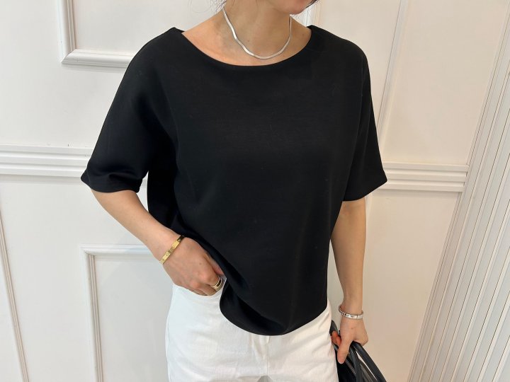 Pearls room - Korean Women Fashion - #womensfashion - Cut Tee - 6