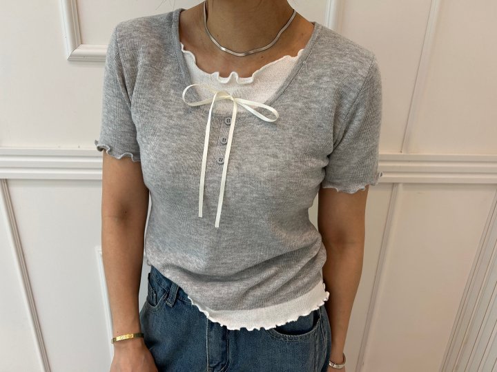 Pearls room - Korean Women Fashion - #womensfashion - Raglan Knit