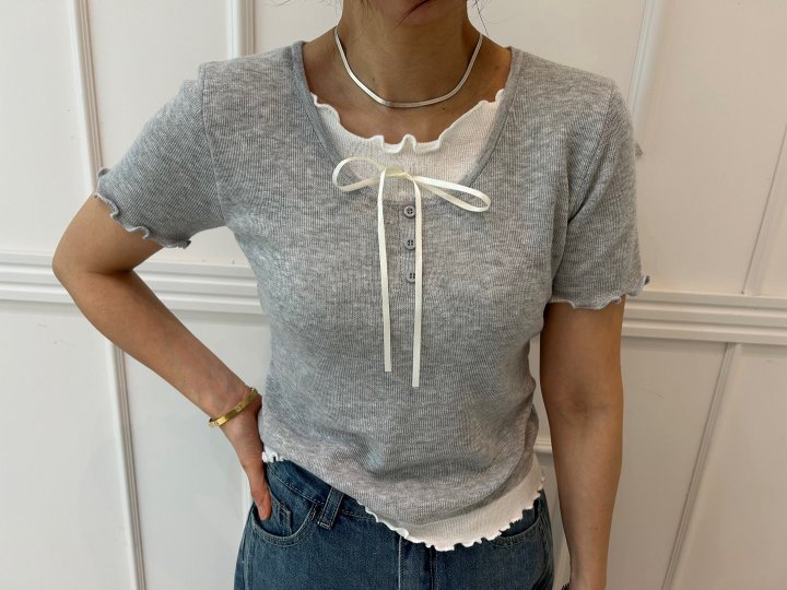 Pearls room - Korean Women Fashion - #womensfashion - Raglan Knit - 3