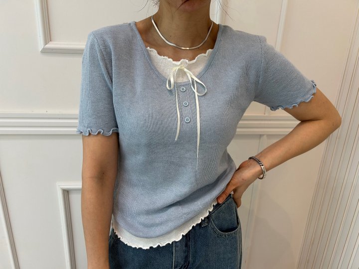 Pearls room - Korean Women Fashion - #womensfashion - Raglan Knit - 7