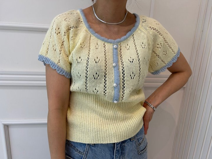 Pearls room - Korean Women Fashion - #womensfashion - Pearl Knit