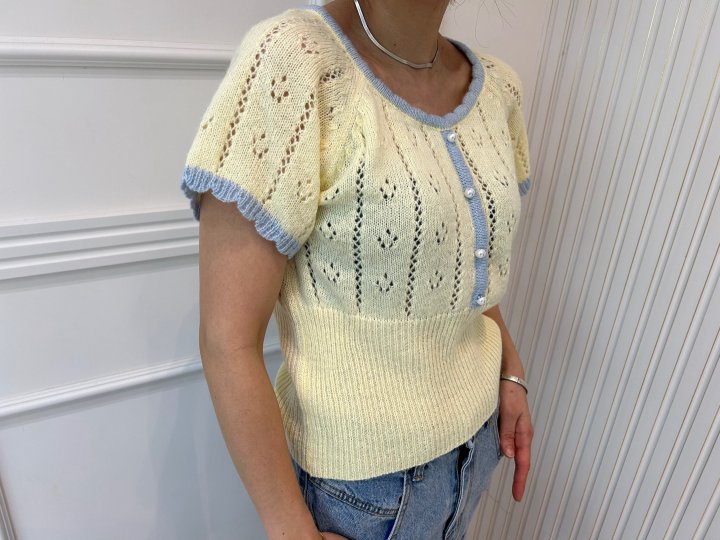 Pearls room - Korean Women Fashion - #womensfashion - Pearl Knit - 3