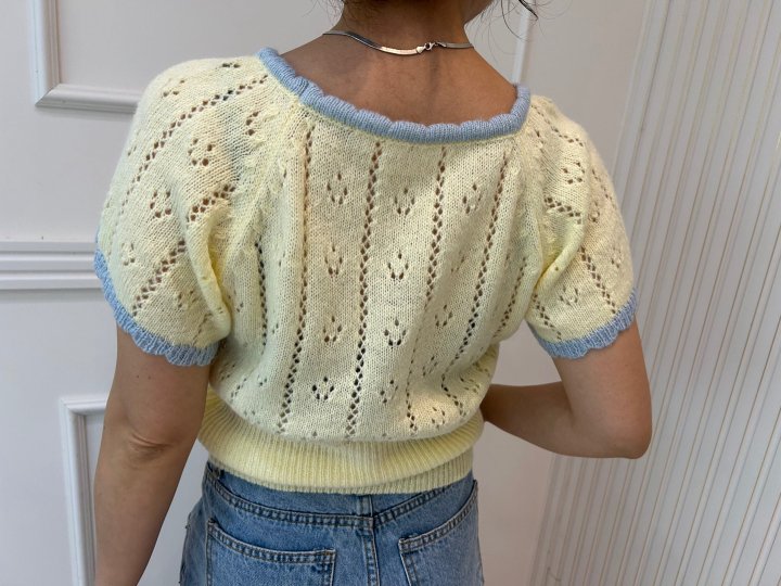 Pearls room - Korean Women Fashion - #womensfashion - Pearl Knit - 5