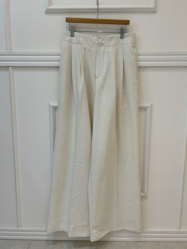 Pearls room - Korean Women Fashion - #womensfashion - Two Button Pants - 11