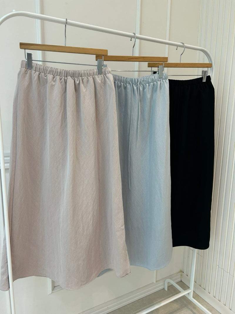 Pearls room - Korean Women Fashion - #womensfashion - Natural Skirt - 12