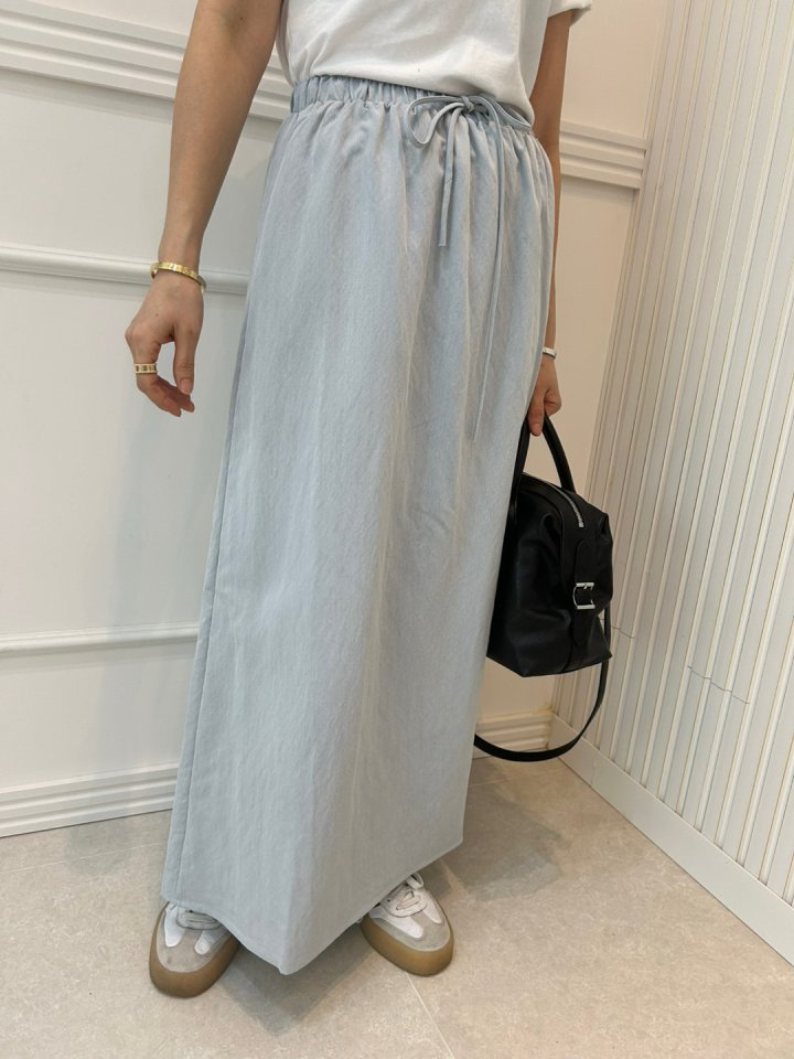 Pearls room - Korean Women Fashion - #womensfashion - Natural Skirt - 2