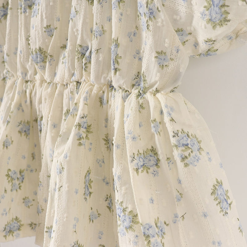 Pepper Mint - Korean Children Fashion - #Kfashion4kids - Flower Blouse - 11