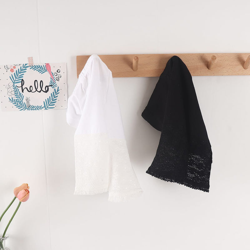 Pepper Mint - Korean Children Fashion - #childofig - Half Lace Tights - 10