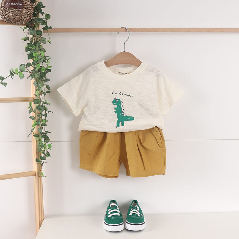 Pepper Mint - Korean Children Fashion - #childrensboutique - Tyrano Tee - 10