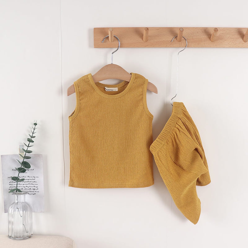 Pepper Mint - Korean Children Fashion - #childrensboutique - Yoru Top Bottom Set - 9